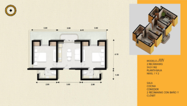 PREVENTA, DEPARTAMENTO TIPO SUITE EN ALDEA IZAMAL, YUCATÁN